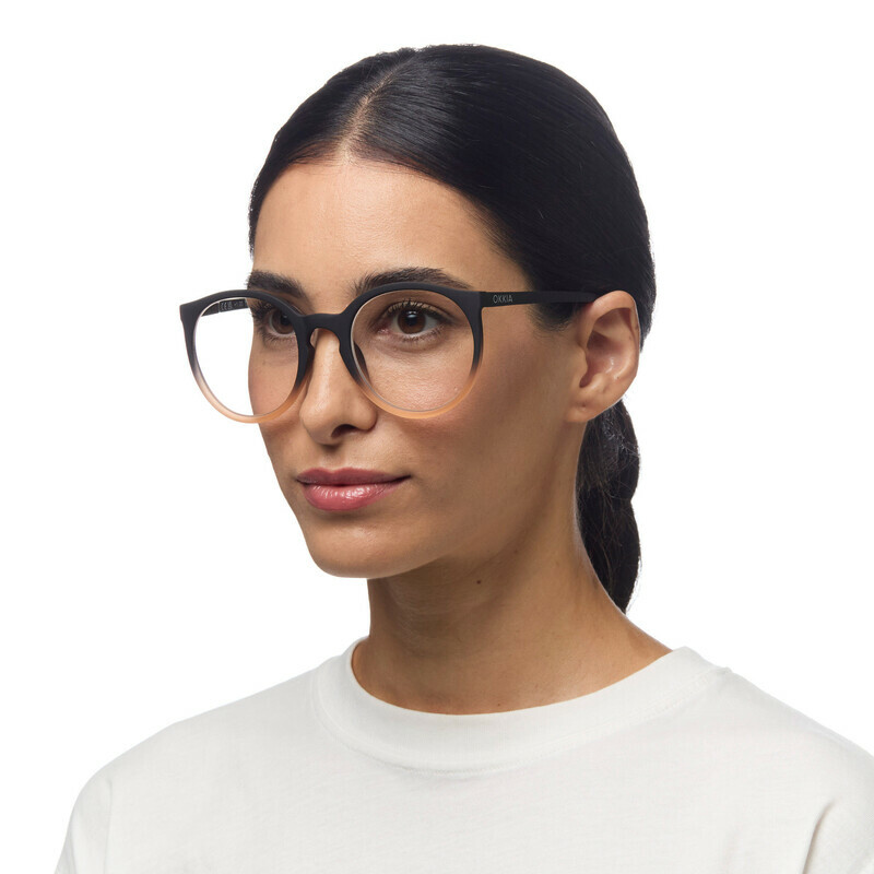 OKKIA Lectura Bologna lectura   Black shaded rose