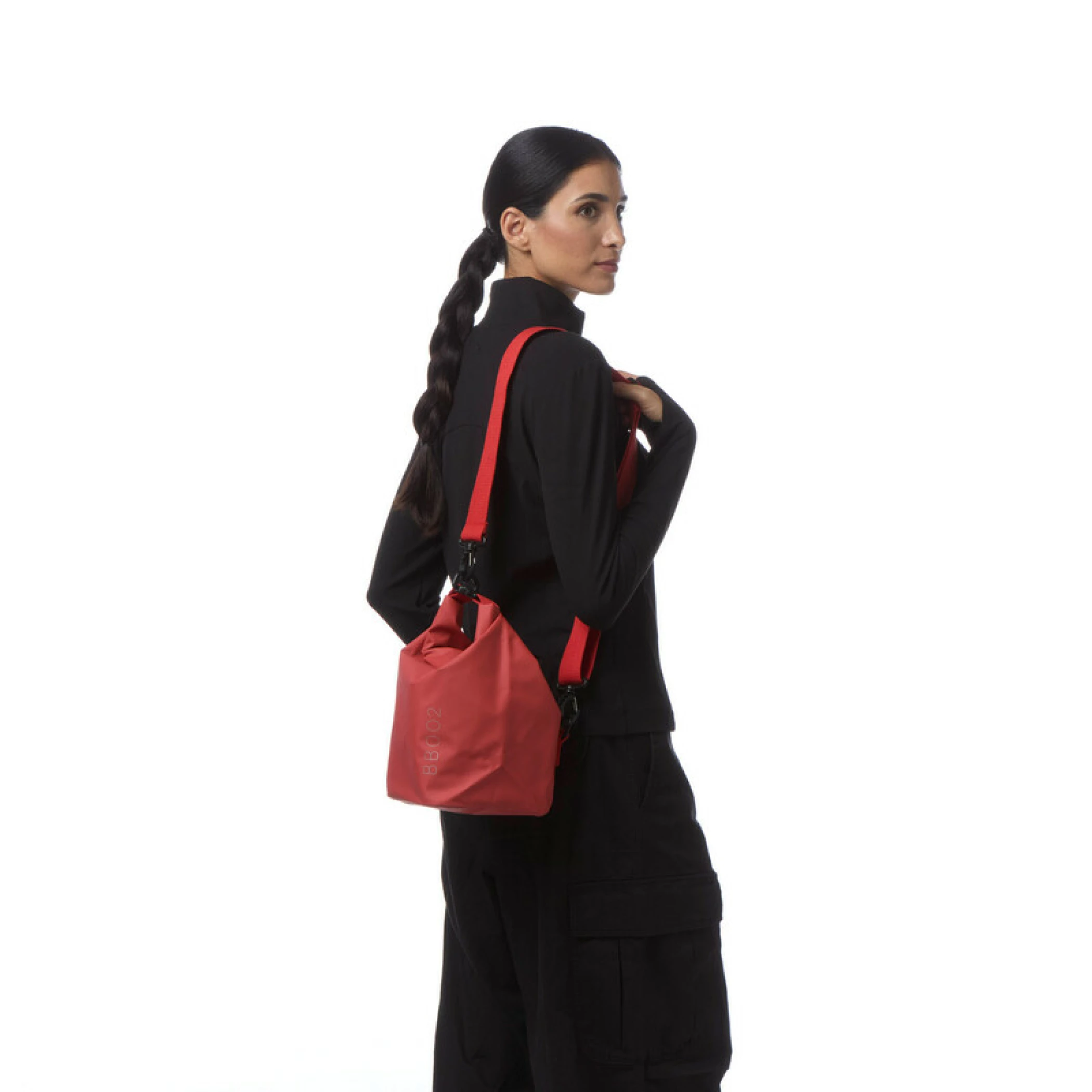 BAYBAG Borse a tracolla Sacca Roll-top Piccola 5L   dark red