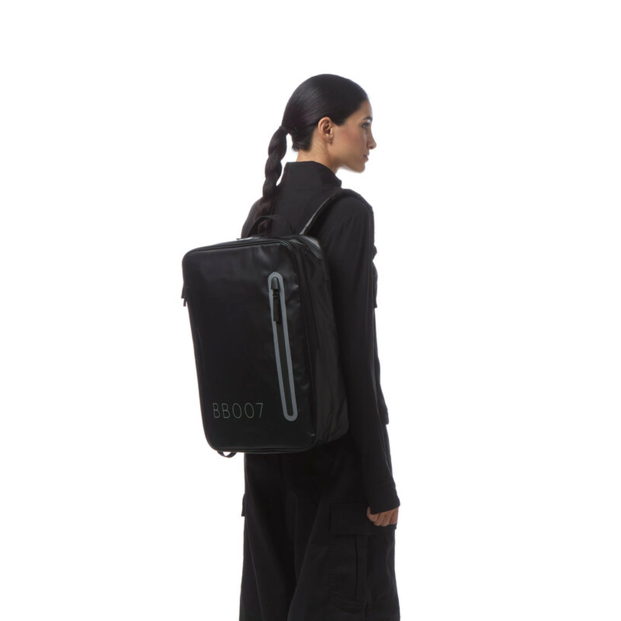 BAYBAG Zaini Zaino Waterproof con cerniera 14 Litri   nero