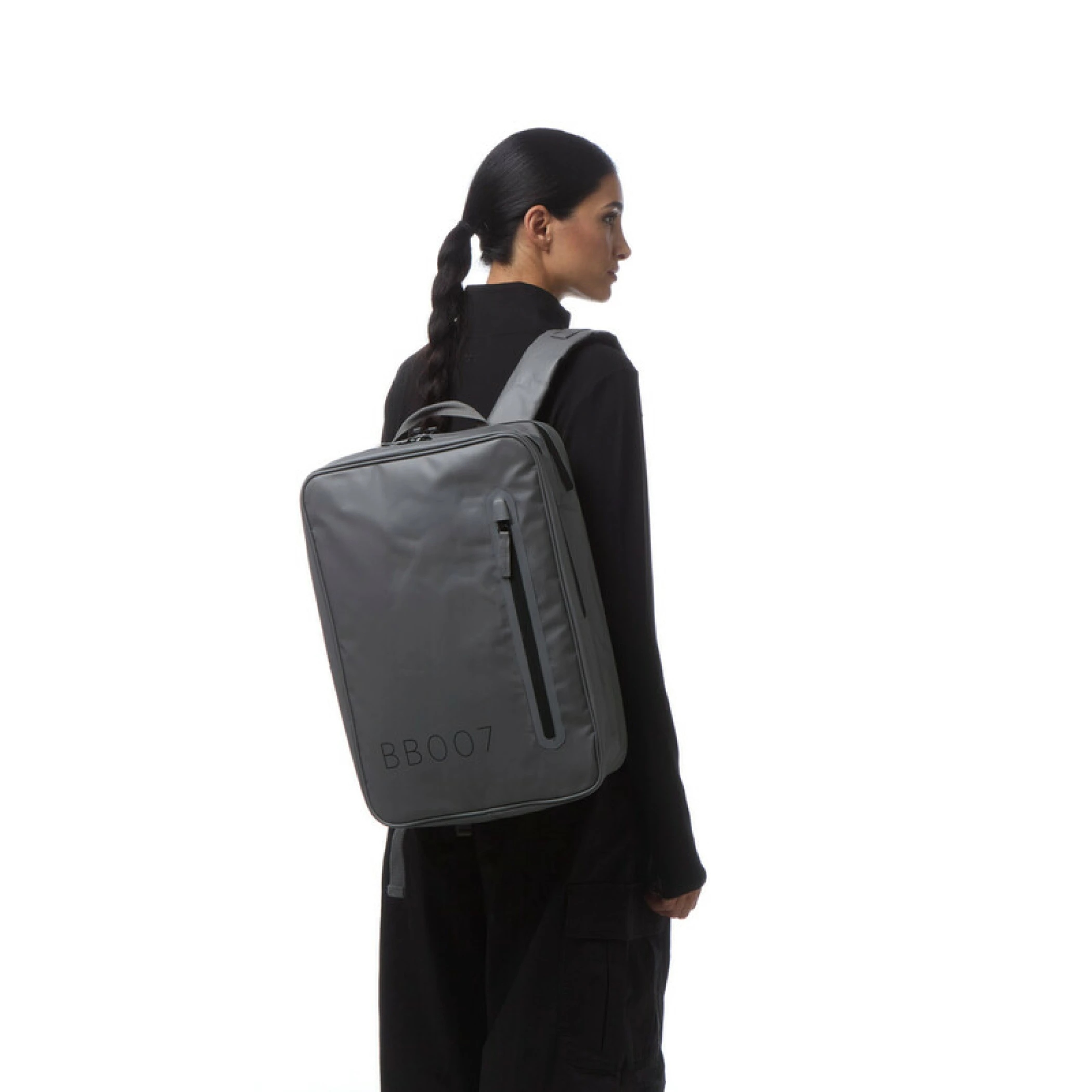 BAYBAG Zaini Zaino Waterproof con cerniera 14 Litri   grigio