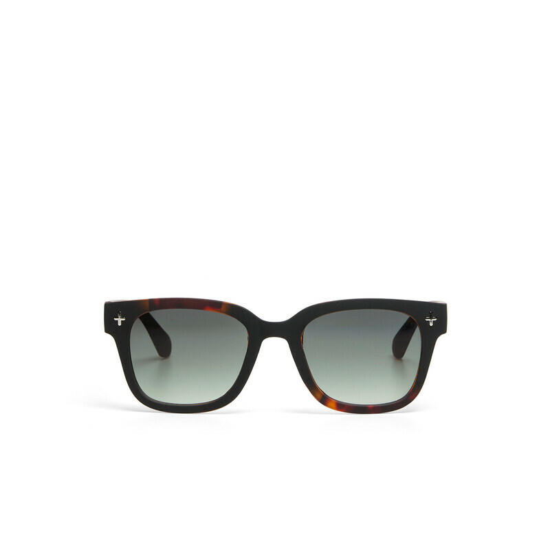 OKKIA Sun Giovanni   Havana Black (green lenses)