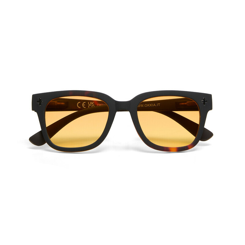 OKKIA Sun Giovanni   Havana Black (yellow lenses)