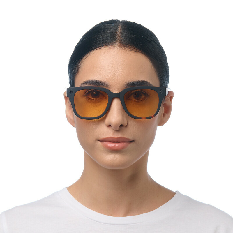 OKKIA Sun Giovanni   Havana Black (yellow lenses)