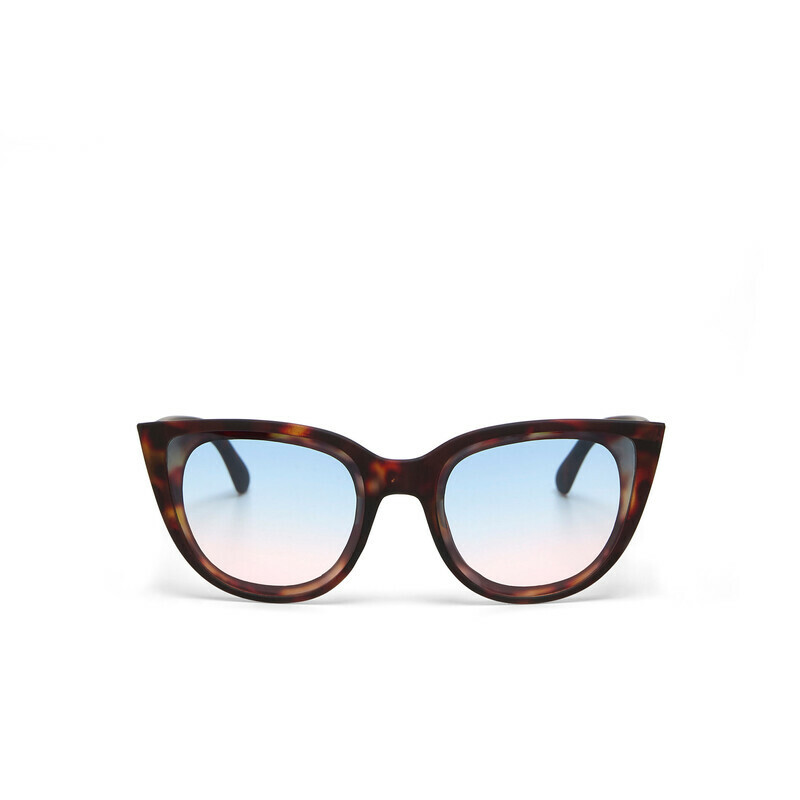 OKKIA Sol Silvia   Classic Havana (lentes azules/rosas)