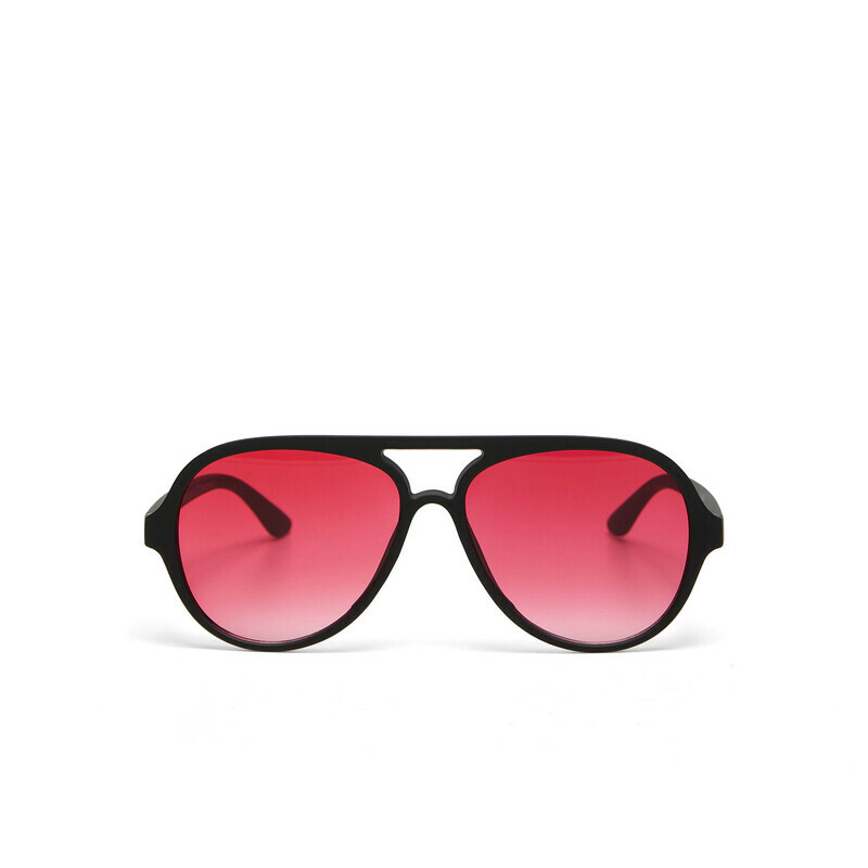 OKKIA Sun Alessio   Black (red lenses)