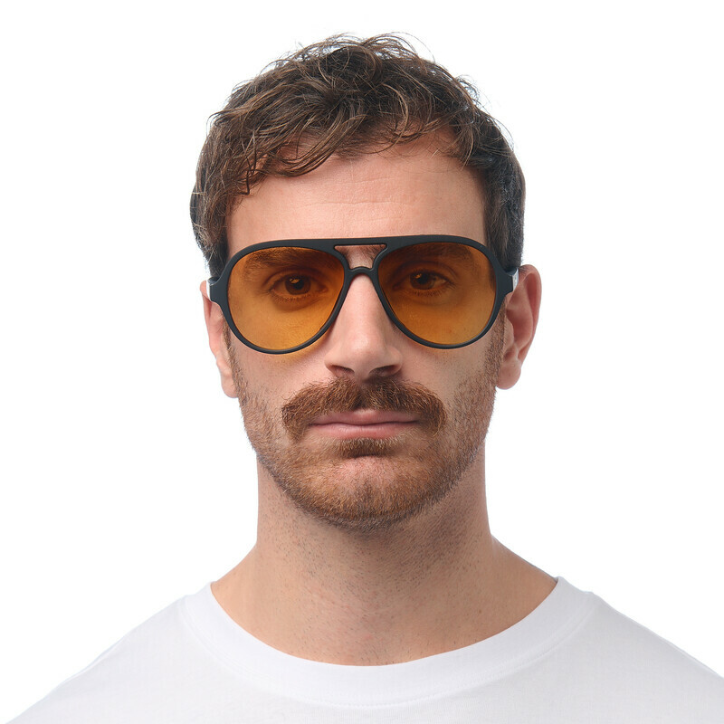 OKKIA Sun Alessio   Black (yellow lenses)