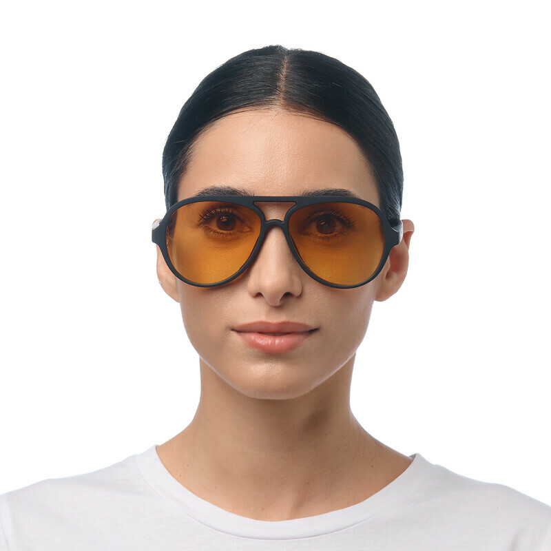 OKKIA Sun Alessio   Black (yellow lenses)