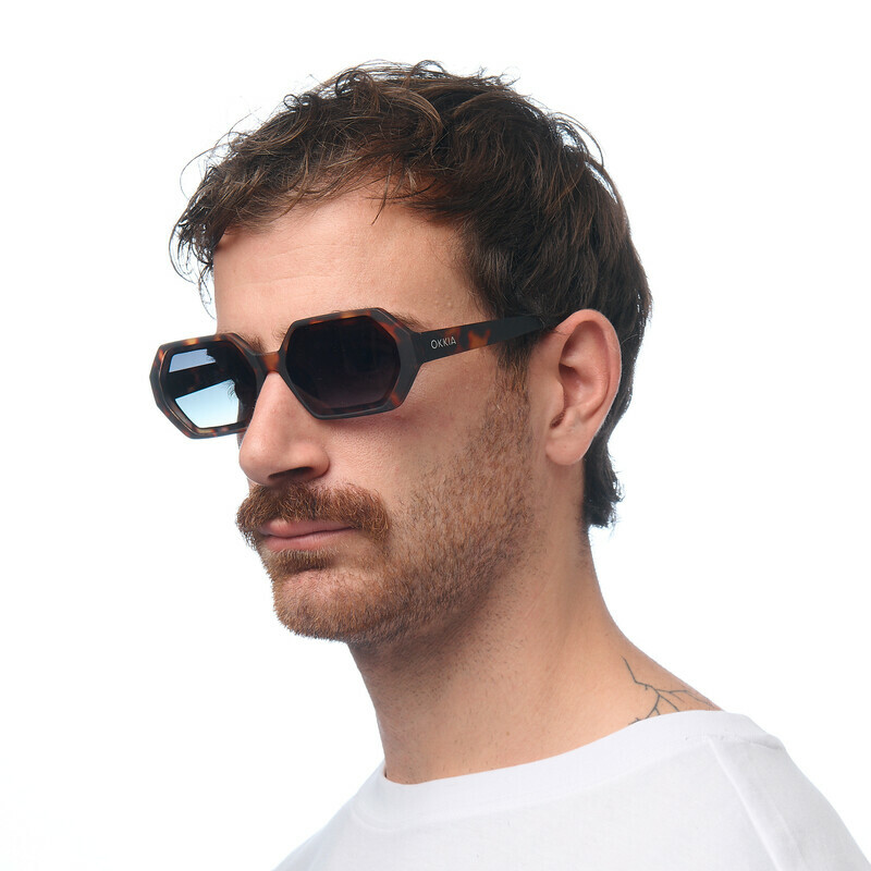 OKKIA Sol Andrea   Classic Havana (lentes verdes)