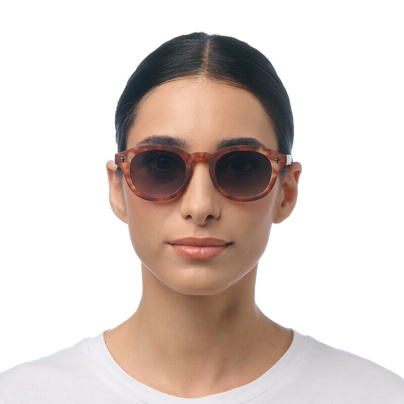 OKKIA Sol Milano   Sahara Havana (lentes verdes)