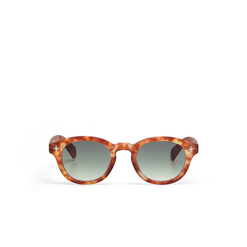 OKKIA Sol Milano   Sahara Havana (lentes verdes)