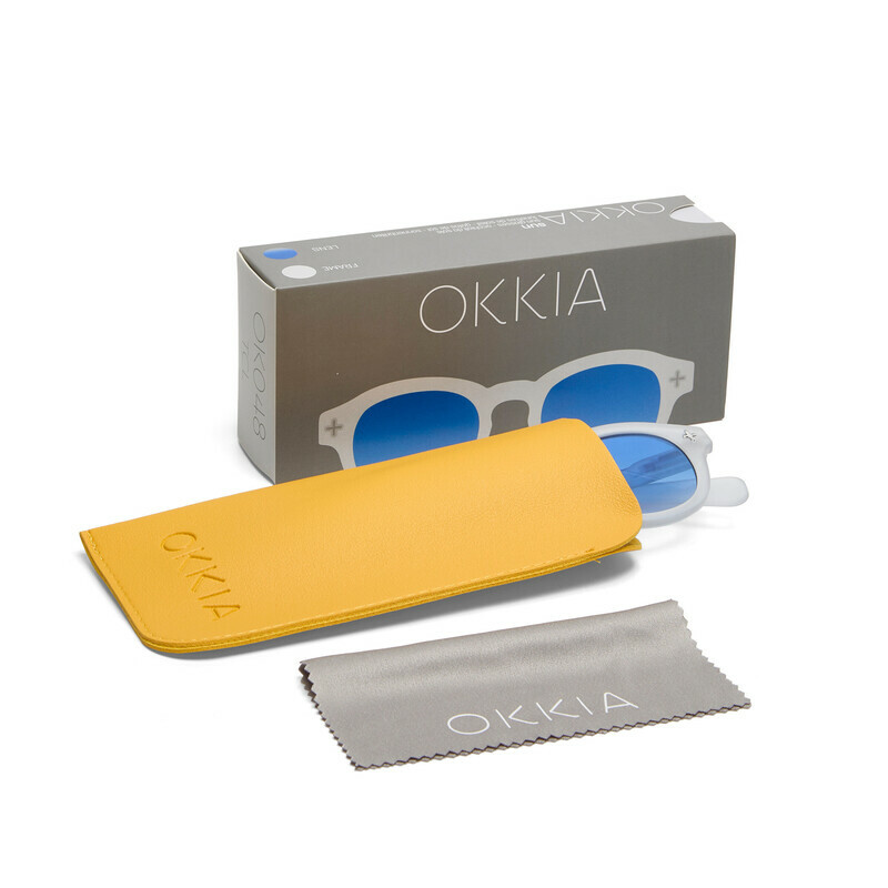 OKKIA Sol Milano   Clear (lentes azul oscuro)