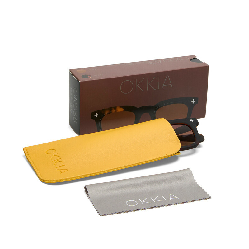 OKKIA Sol Firenze   Havana Black (Lentes marrones)