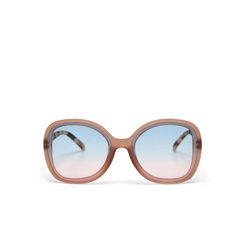 OKKIA Sun Anna   Pink Havana (blue/pink lenses)