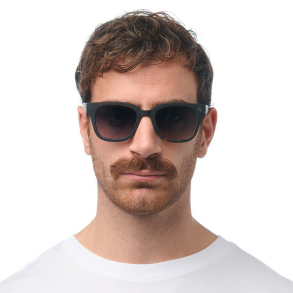 OKKIA شمس جيوفاني Havana Black (عدسات خضراء)