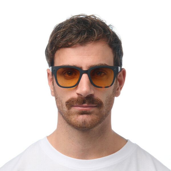 OKKIA شمس جيوفاني Havana Black (عدسات صفراء)