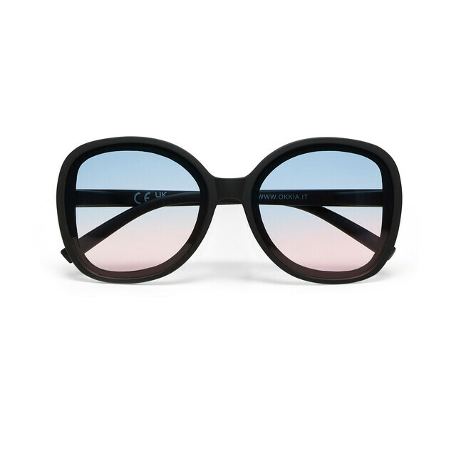 OKKIA Sun Anna   Black (blue/pink lenses)