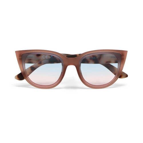 Sun Silvia   Pink Havana (blue/pink lenses)