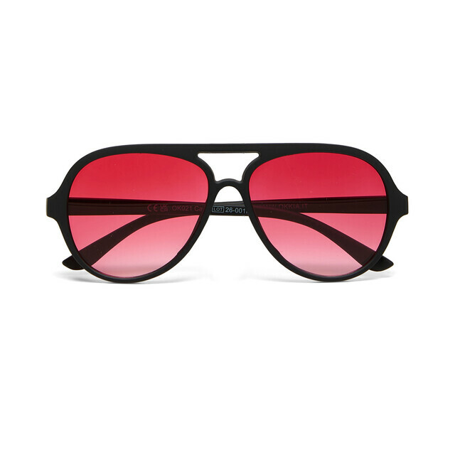 OKKIA Sun Alessio   Black (red lenses)