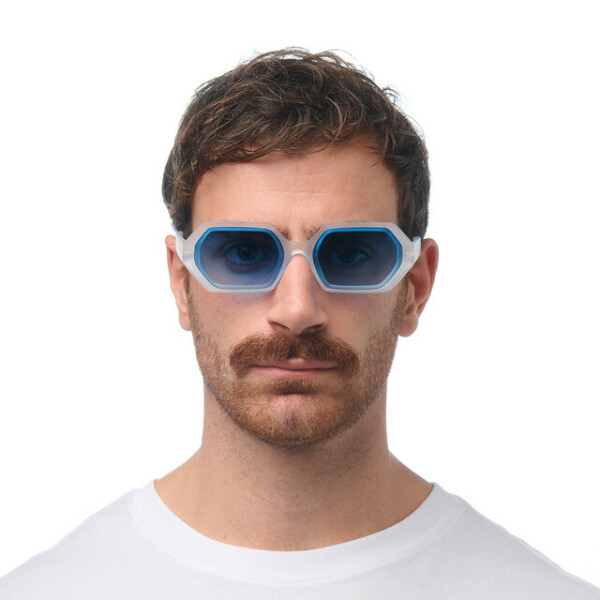 OKKIA شمس أندريا Clear (عدسات زرقاء داكنة)