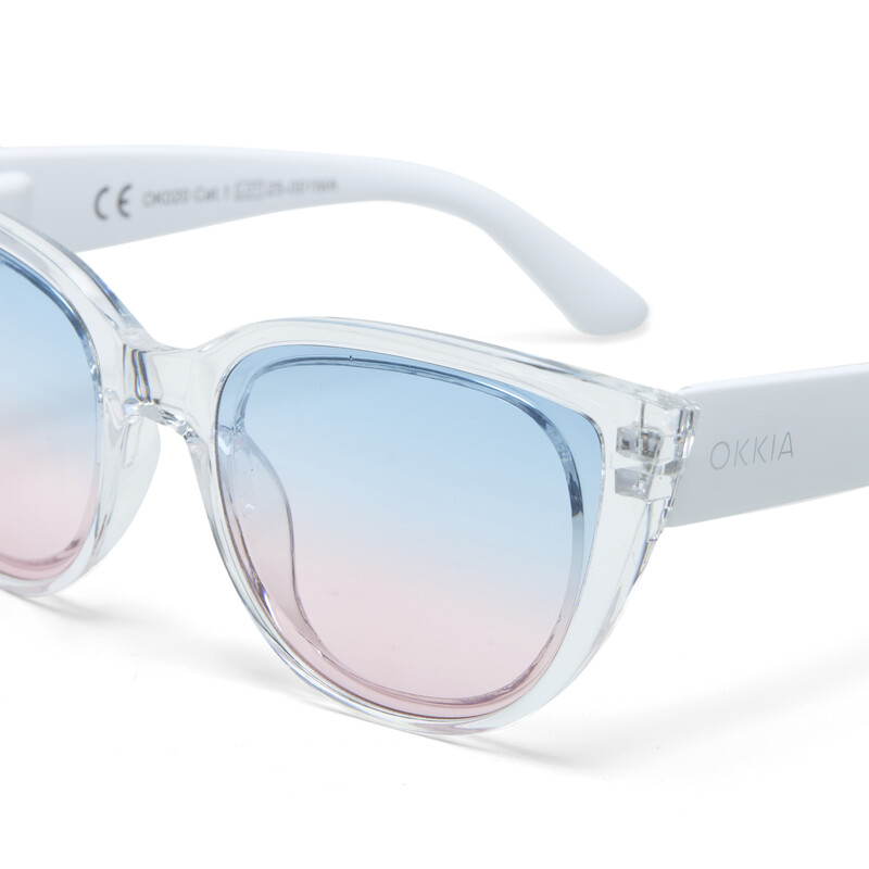 OKKIA Sun Silvia   Clear (blue/pink lenses)