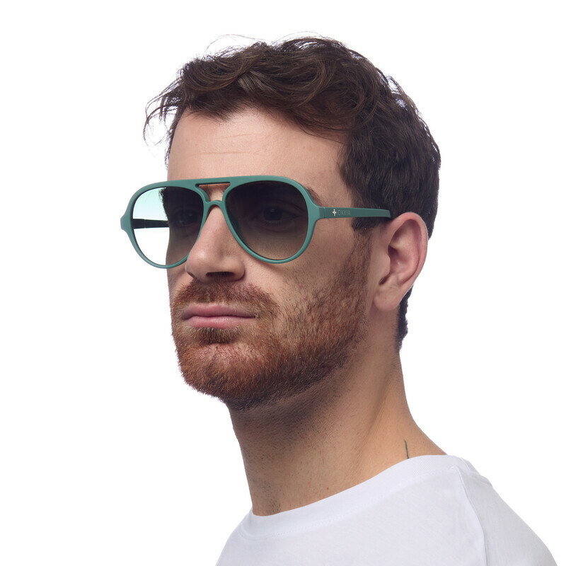 OKKIA شمس أليسو ساج أخضر