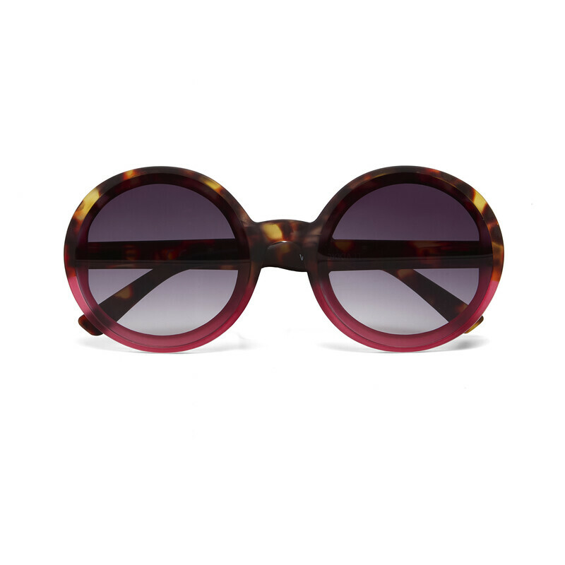 OKKIA Sun Monica Round Havana pink