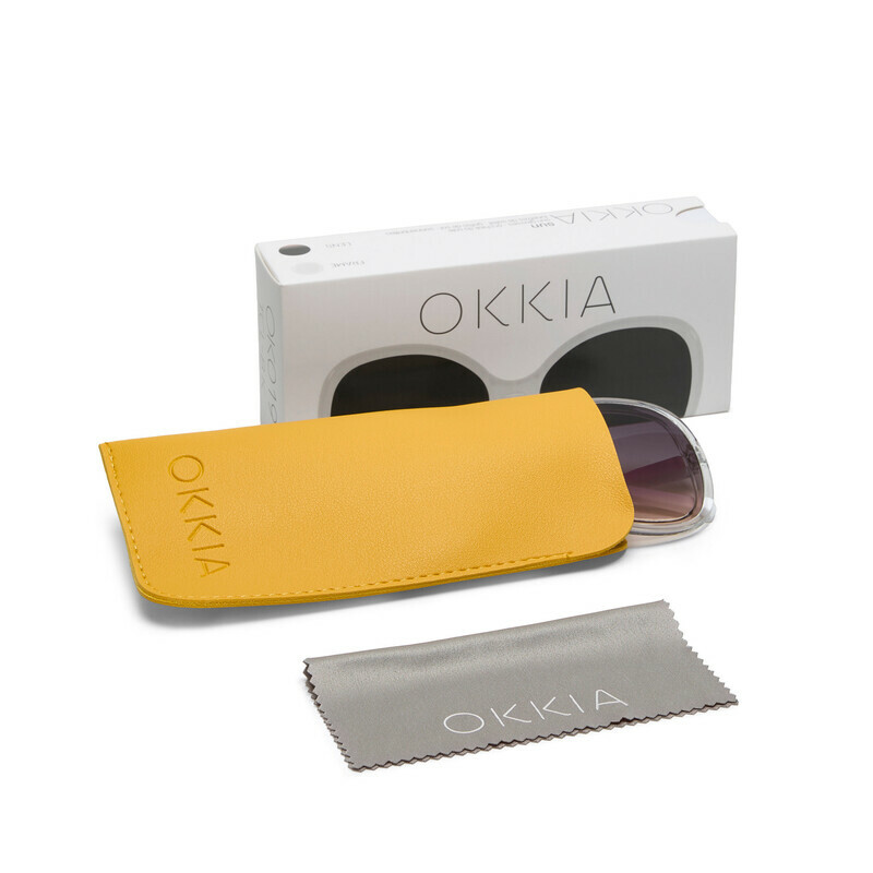 OKKIA شمس آنا Clear (عدسات سوداء)