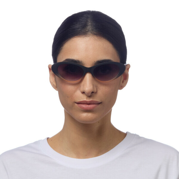 OKKIA Sun Lina Small Cat Eye Black shaded rose