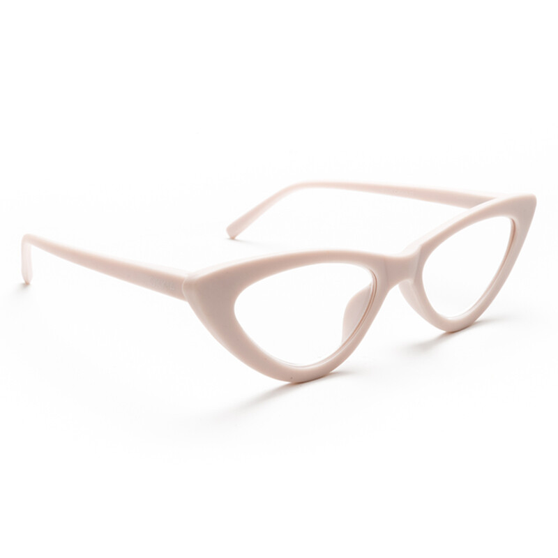 OKKIA Reading Adriana reading Small Cat Eye White whisper