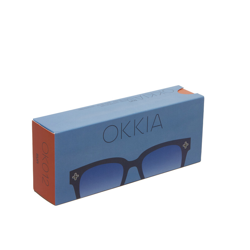 OKKIA Sun Giovanni   Midnight (blue lenses)