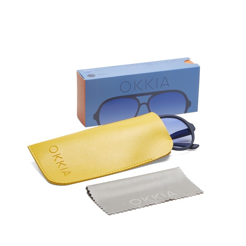 OKKIA Sun Alessio   Midnight (blue lenses)