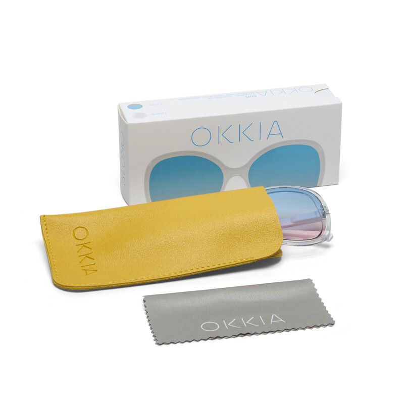 OKKIA Sun Anna   Clear (blue/pink lenses)