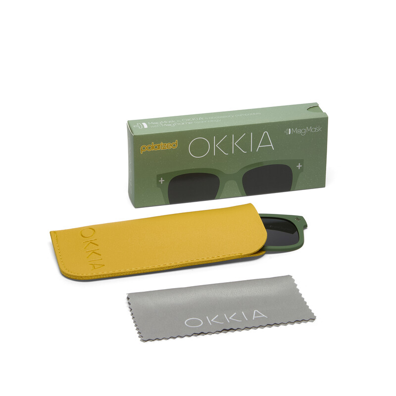 OKKIA Accessories MagMask Clip-On Giovanni GREEN