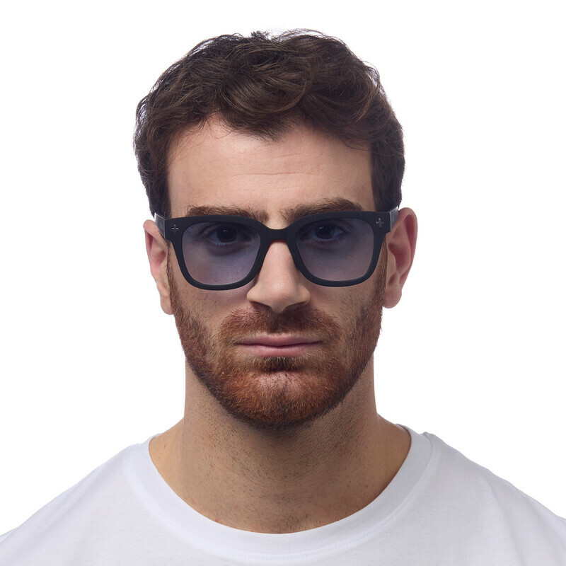 OKKIA Sun Giovanni   Black and grey (blue lenses)