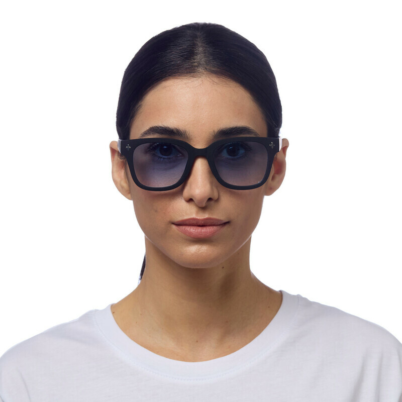 OKKIA Sun Giovanni   Black and grey (blue lenses)