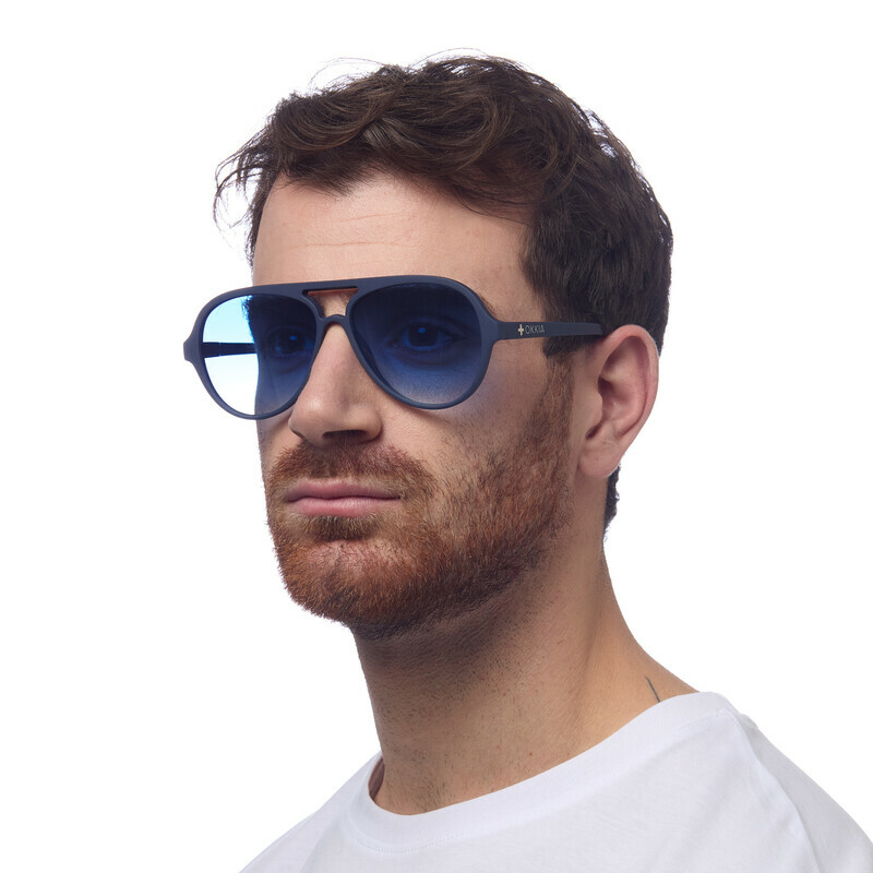 OKKIA Sun Alessio   Midnight (blue lenses)