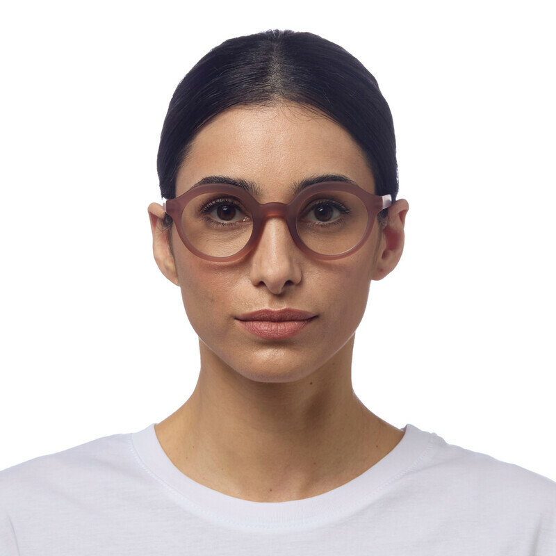 OKKIA Reading Lauro reading Round Dust Pink