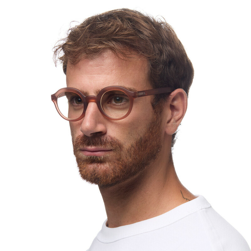 OKKIA Reading Lauro reading Round Dust Pink