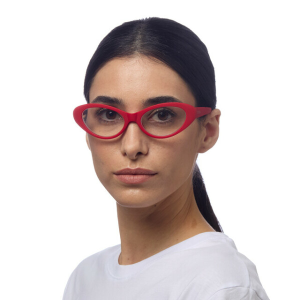 OKKIA Lectura Lina Small Cat Eye Rojo