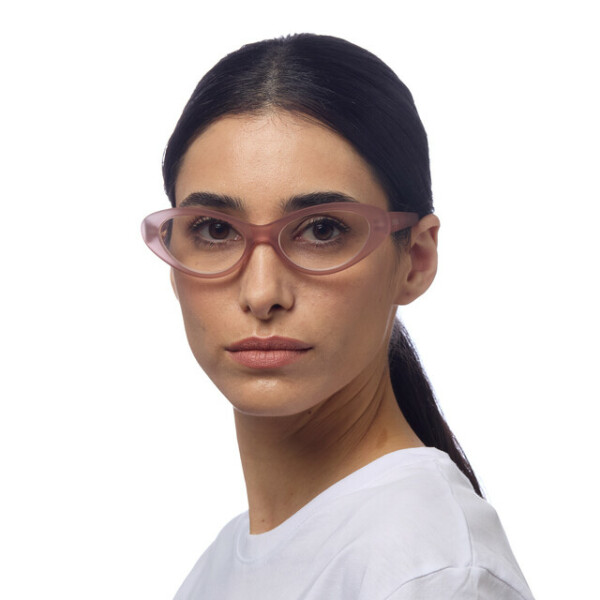 OKKIA Lectura Lina Small Cat Eye Dust Pink