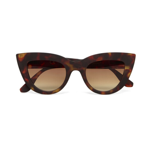 OKKIA Sol Claudia Big Cat Eye Classic Havana