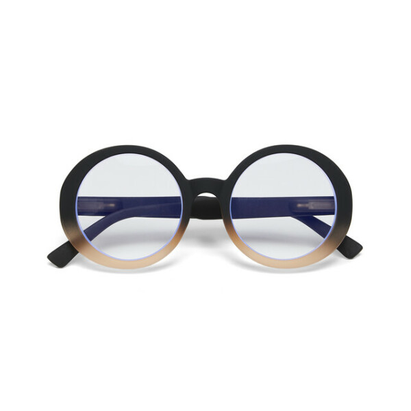 OKKIA Lectura Laura lectura Grande Round Black shaded rose