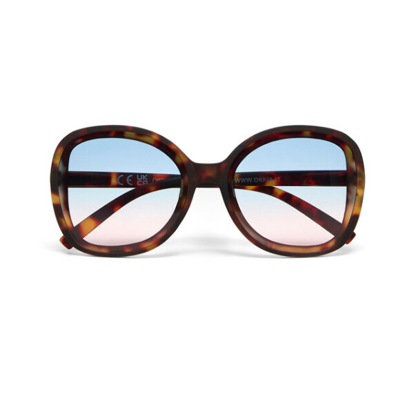 OKKIA Sol Anna Classic Havana (lentes azules/rosas)