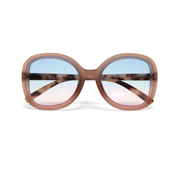 OKKIA Sun Anna   Pink Havana (blue/pink lenses)
