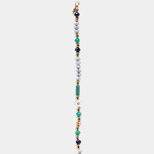 Turquoise Chaîne de lunettes
