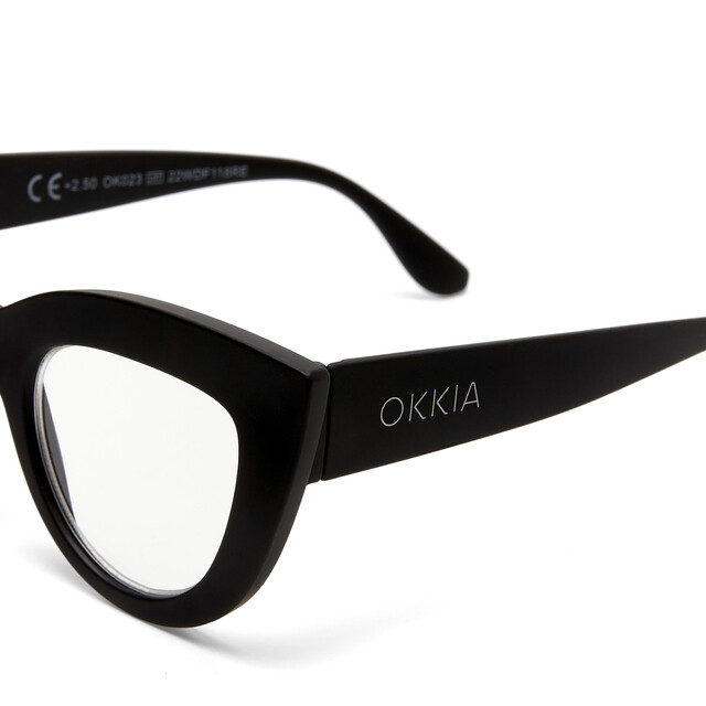 Claudia big cat eye reading glasses