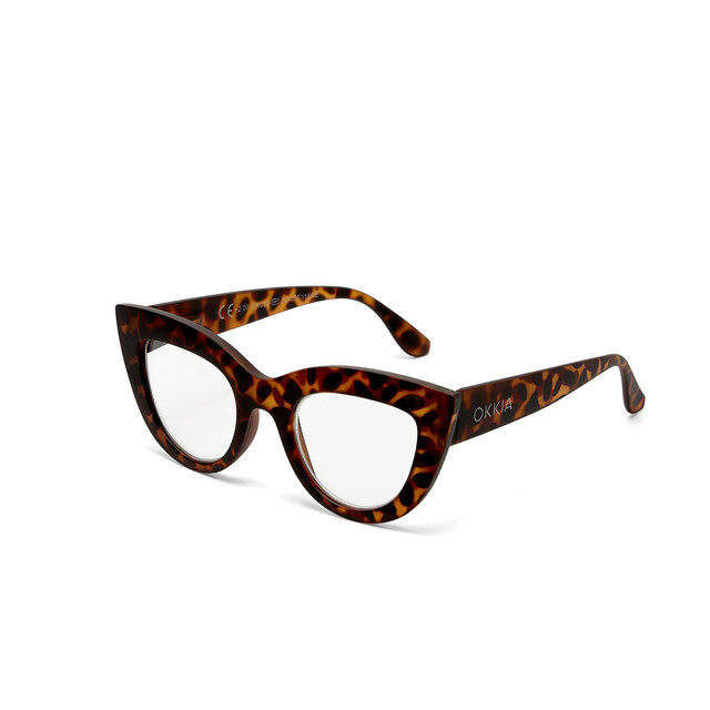 Big cat eye reading hot sale glasses