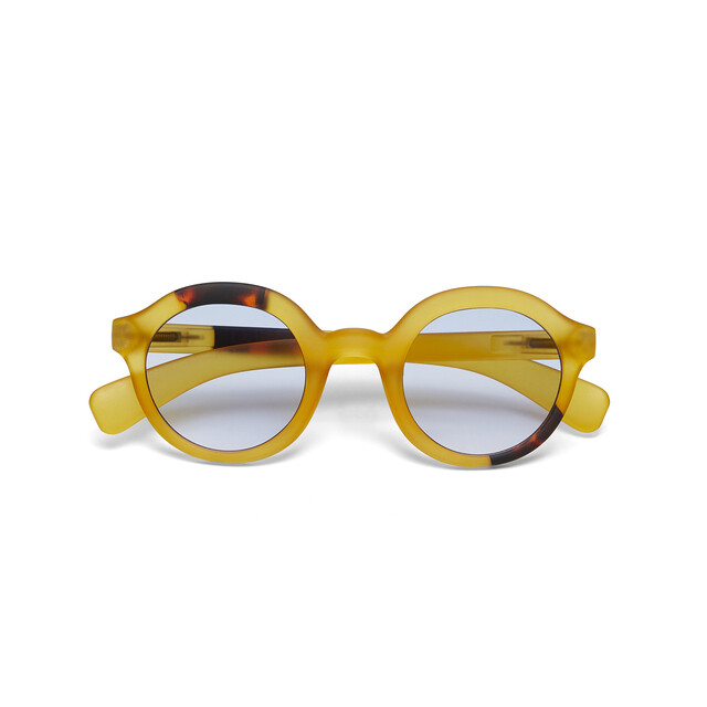 Lauro sunglasses | Color YELLOW Lens Color Blue Gradient