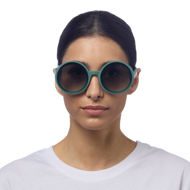 ARABIA - *arabia ❀ monica モニカ  c＆s ❀ yellow (c) Monica sunglasses round | Color Havana yellow