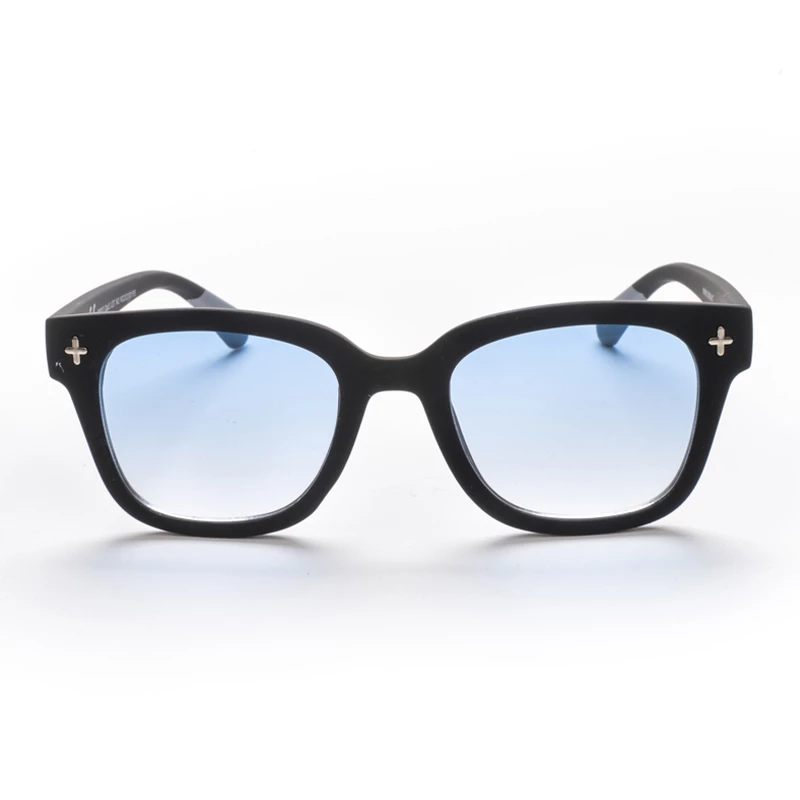 OKKIA Sun Giovanni Black and grey (blue lenses)